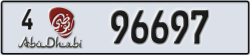 abu dhabi - code - 4 - number -96697