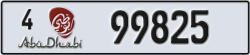 abu dhabi - code - 4 - number -99825