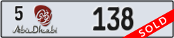 abu dhabi - code - 5 - number -138