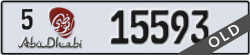 abu dhabi - code - 5 - number -15593