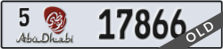abu dhabi - code - 5 - number -17866