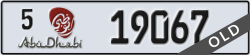 abu dhabi - code - 5 - number -19067