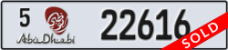 abu dhabi - code - 5 - number -22616
