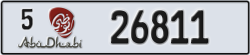 abu dhabi - code - 5 - number -26811