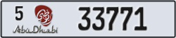 abu dhabi - code - 5 - number -33771