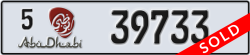 abu dhabi - code - 5 - number -39733