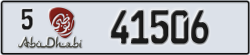 abu dhabi - code - 5 - number -41506