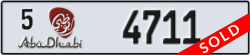 abu dhabi - code - 5 - number -4711