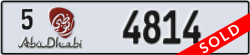 abu dhabi - code - 5 - number -4814