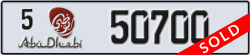 abu dhabi - code - 5 - number -50700