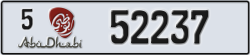 abu dhabi - code - 5 - number -52237