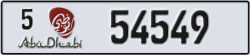 abu dhabi - code - 5 - number -54549