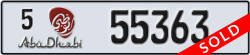 abu dhabi - code - 5 - number -55363