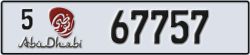 abu dhabi - code - 5 - number -67757