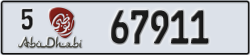abu dhabi - code - 5 - number -67911