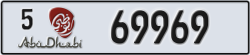 abu dhabi - code - 5 - number -69969