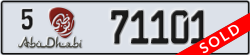 abu dhabi - code - 5 - number -71101