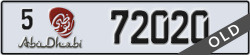 abu dhabi - code - 5 - number -72020