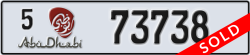 abu dhabi - code - 5 - number -73738