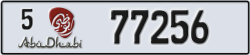 abu dhabi - code - 5 - number -77256