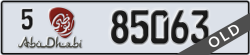 abu dhabi - code - 5 - number -85063
