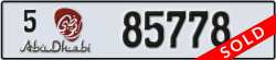 abu dhabi - code - 5 - number -85778