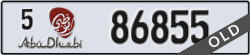 abu dhabi - code - 5 - number -86855