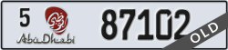 abu dhabi - code - 5 - number -87102