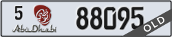 abu dhabi - code - 5 - number -88095