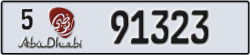 abu dhabi - code - 5 - number -91323