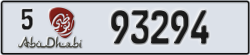 abu dhabi - code - 5 - number -93294