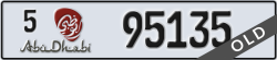 abu dhabi - code - 5 - number -95135