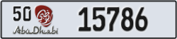 abu dhabi - code - 50 - number -15786