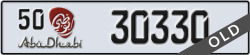 abu dhabi - code - 50 - number -30330