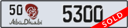 abu dhabi - code - 50 - number -5300