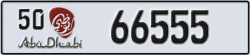abu dhabi - code - 50 - number -66555