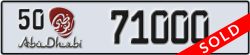 abu dhabi - code - 50 - number -71000