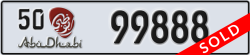 abu dhabi - code - 50 - number -99888
