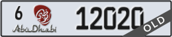 abu dhabi - code - 6 - number -12020