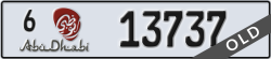 abu dhabi - code - 6 - number -13737