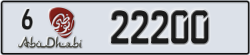 abu dhabi - code - 6 - number -22200