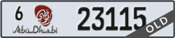 abu dhabi - code - 6 - number -23115
