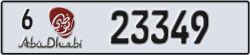 abu dhabi - code - 6 - number -23349