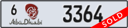abu dhabi - code - 6 - number -3364