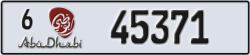 abu dhabi - code - 6 - number -45371