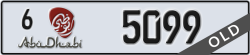 abu dhabi - code - 6 - number -5099