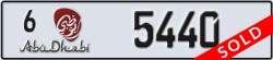 abu dhabi - code - 6 - number -5440