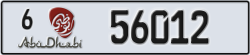 abu dhabi - code - 6 - number -56012