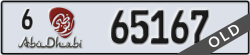 abu dhabi - code - 6 - number -65167