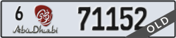 abu dhabi - code - 6 - number -71152